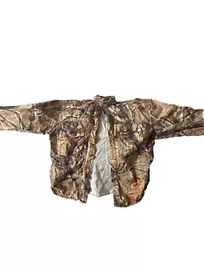 Game Winner Camo Button Up Shirt Mens XL Camouflage Long Sleeve Hunting - Picture 1 of 4