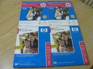 HP PREMIUM PLUS HP PARTIA PAPIERU FOTOGRAFICZNEGO (4 ZAPIECZĘTOWANE KG) ŁĄCZNIE 8,5 X 11 200 ARKUSZY - Zdjęcie 1 z 7