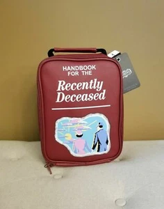 Beetlejuice Handbook for the Recently Deceased Insulated Lunch Bag Tote NEW - Picture 1 of 12