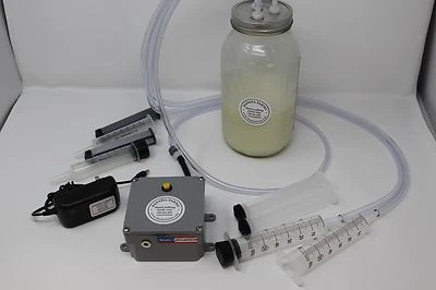 Máquina de leche al vacío recargable Dansha Farms™ cabra oveja vaca 1/2 galón 2 tetinas Foto 1 de 4