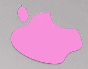Baby Pink Color Changer Logo Overlay for iPad - Picture 1 of 1