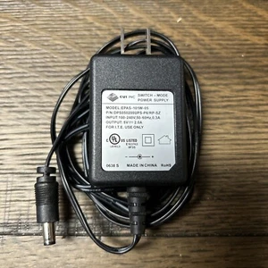 CUI EPAS-101W-05 Switching Mode Power Supply DC 5V, 2A with 5.5mm Power Plug - Picture 1 of 2