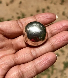 999 Pure Silver Hindu Religious Solid Silver Ball 1 Pc, 80 gm, 25 mm 1 inch - Picture 1 of 8