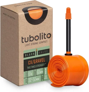 Tubo-Cx/Gravel TPU Schlauch 700C x 32-50Mm, 60Mm schwarz Presta Ventil | leicht, S - Bild 1 von 6