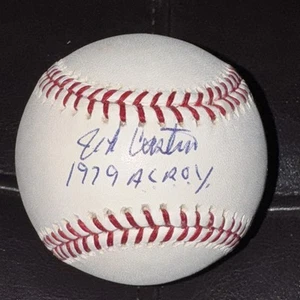 Baseball John Castino autografato firmato OML scritta 1979 AL R.O.Y. Beckett - Foto 1 di 5