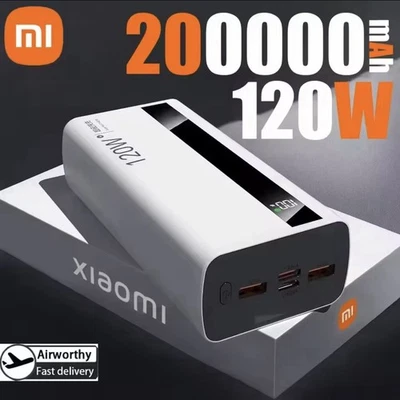 Xiaomi Powerbank/Caricatore portatile 120Watt 20000Mha 4uscite..2USB.2USB typeC - Immagine 1 di 3