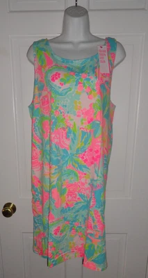 NUEVO CON ETIQUETAS VESTIDO LILLY PULITZER MULTI SOL ESTADO DE MENTE KRISTEN SWING XXL Foto 1 de 4