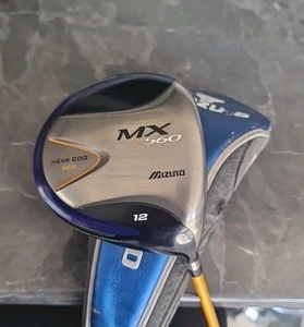 Mizuno MX 560 Driver 12 Degree Graphite Shaft Regular Flex Right Hand + Cover - Picture 1 of 19