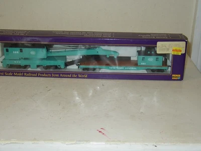 Coche grúa HO IHC con auge y licitación New York Central Premier M3558 Nueva York nuevo en caja Foto 1 de 4