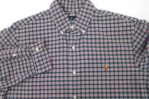 Ralph Lauren Shirt Mens Medium Button Down Long Sleeve Plaid Cotton casual - Picture 1 of 9