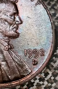 1992 D Lincoln Memorial Cent DDO-DDR Monster Error! Close Am! - Picture 1 of 9