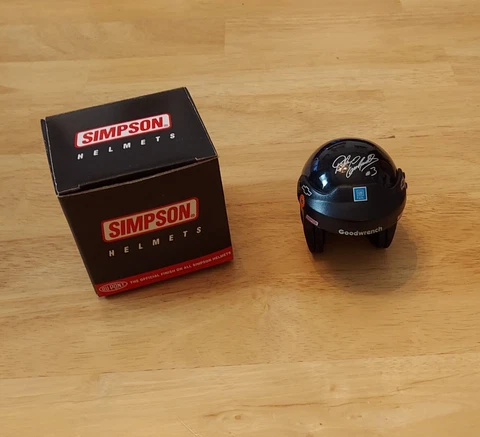 Dale Earnhardt #3 1:4 Scale GM Goodwrench Helmet - Simpson Limited First Edition Cover