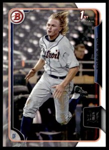 2015 Bowman Draft 20 Cam Gibson   Detroit Tigers  Baseball Card