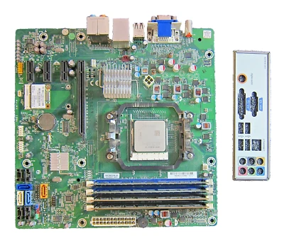 Genuine HP H-ALVORIX RS880-uATX w/ AMD Athlon II X4 640 3GHz CPU, 8GB RAM, WiFi - Image 1 of 4
