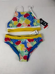Speedo Girls Bikini Set Size 16 Passion Fruit NEW WITH TAGS - Picture 1 of 3