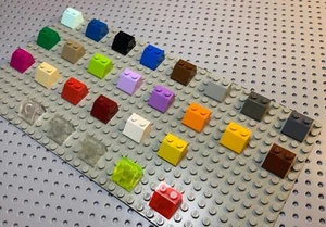 LEGO (x4) STEIGUNG 45 2x2 #3039 - Bild 1 von 39