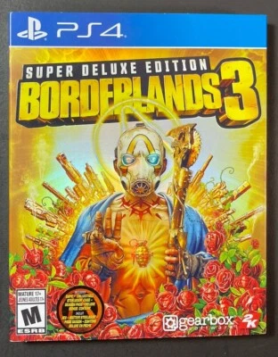 Borderlands 3 [ Super Deluxe Edition STEELBOOK ] (PS4) USED - Image 1 of 4