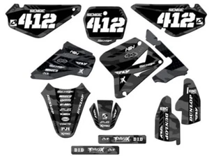 2005-2023 RM 85 APACHE Grey Senge Graphics Kit Compatible with Suzuki - Picture 1 of 10