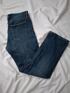 GAP USA Jeans W33 L30 52 New Slim 100% Denim Hose Taper 511 502 Designer - Bild 1 von 16