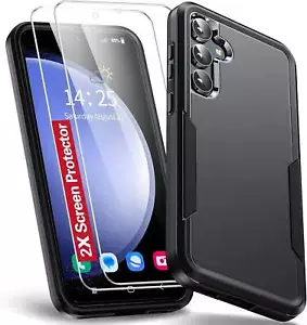 Pacchetto Entronix compatibile con Galaxy S24 - custodia soft-touch doppio strato e 2 clea - Foto 1 di 7