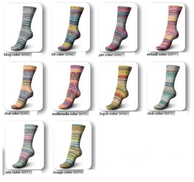 Sockenwolle Regia Digital Color 150g 6-fädig - Bild 1 von 1