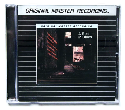 A Riot In Blues CD MFSL Mobile Fidelity Sound Lab LIGHTNING HOPKINS RAY CHARLES - Изображение 1 из 3