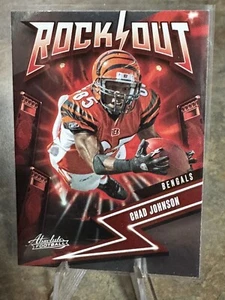 2023 Panini Absolute Chad Johnson Rock Out Insert SP #1 Cincinnati Bengals - Picture 1 of 1