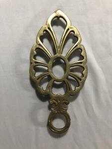 Porta olla TRIVET de latón macizo vintage, BOHO CHIC - Usado - Imagen 1 de 5