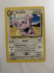 Granbull 37/111 Neo Genesis Regular - Picture 1 of 10