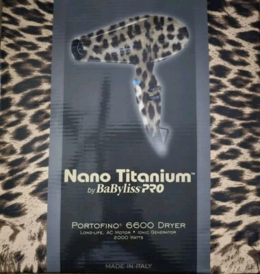 babylisspro nano titanium portofino 6600 Hair Dryer  2000 Watts - Image 1 of 4