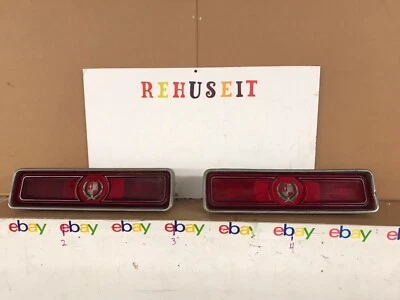 74 75 76 77 Dodge Monaco Royal Brougham TAIL LIGHT SET MOPAR LEFT RIGHT 1974  - Image 1 of 4