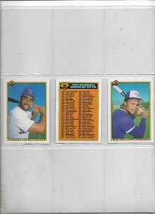 1990 BOWMAN BASEBALL PICK-15 TO COMPLETE YOUR SET OR TEAM SET - Foto 1 di 1