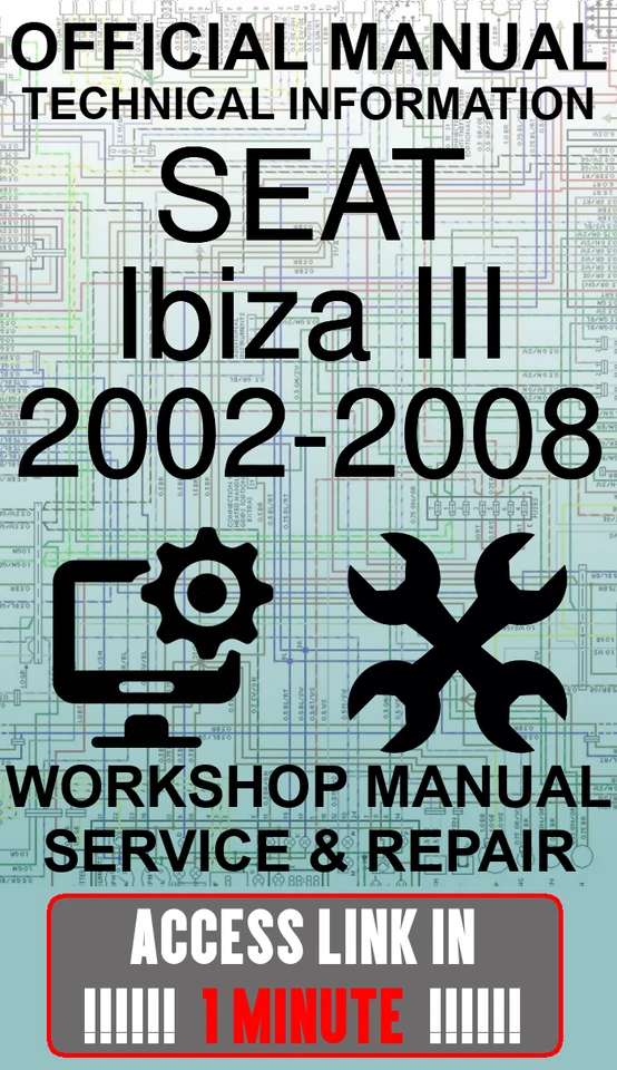 ACCESS LINK OFFICIAL WORKSHOP MANUAL SERVICE & REPAIR SEAT IBIZA III 2002-2008 - Image 1 of 1