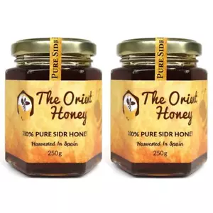 2 x 250G The Orient Honey Pure Sidr Honey Top Quality 100% Authentic Royal Raw - Picture 1 of 4