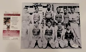 Fotografía 8X10 firmada por Jimmy Carter rara - BALONCESTO DE SECUNDARIA - JSA - Imagen 1 de 6