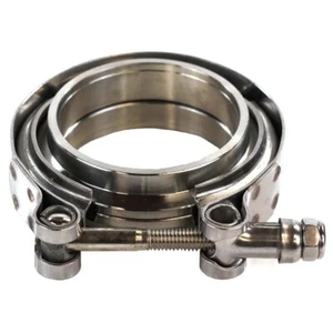 Exoracing Stainless Steel V-Band Clamp With Flanges -4.5" / 114mm - Picture 1 of 5