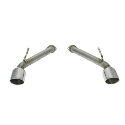 Escape trasero eje Remark con punta de pared doble de acero inoxidable para Infiniti Q60 2017+ Foto 1 de 4