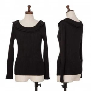 Jean-Paul GAULTIER FEMME Frill Neck Knit Sweater Size 40(K-135600) - Picture 1 of 12