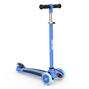 SEJOY Kinderroller Kinder Scooter Dreiradscooter LED Räder Cityroller ab 2 Jahre - Bild 1 von 13