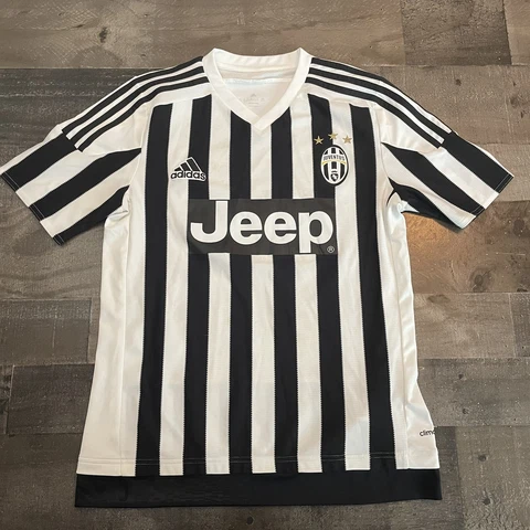 Adidas Juventus Home Serie A Jersey Shirt YOUTH XL Soccer Italy Football Cover