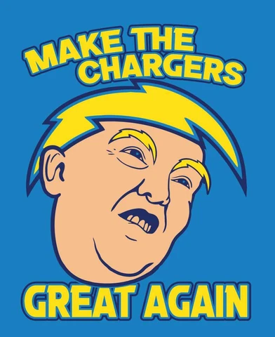 Make The Chargers Great Again Donald Trump shirt Los Angeles Herbert Allen LA Cover