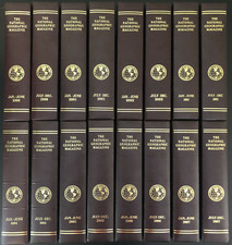 National Geographic Magazine Empty Slipcovers Deluxe Labels Slipcases 1997-2017