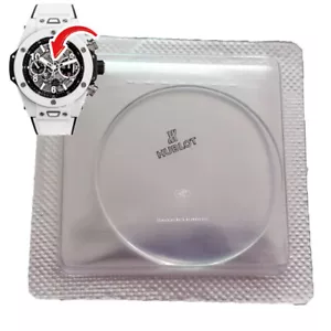 Sapphire Crystal Watch Glass for Hublot Watch 411.NX.1170 408.OI.0123 - Picture 1 of 3