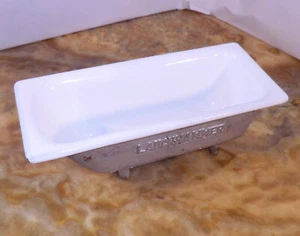 LAPOREMA Lauchhammer KUNSTGUSS BADEWANNE Warenmuster Emaille Maßstab 1:10 MV - Bild 1 von 10