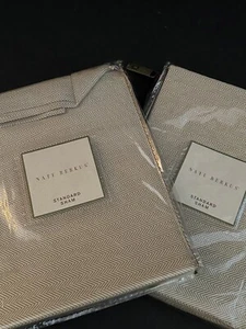 Nate Berkus Linens N Things Standard Sham Tuileries Wheat Color New Set of 2 - Picture 1 of 6
