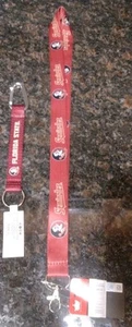 Florida State Seminoles Carabiner Lanyard Keychain & Florida Blue Lanyard - Picture 1 of 11