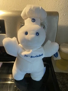 VTG Pillsbury Doughboy Poppin' Fresh 25th Anniversary Special Edition Plush Doll - Picture 1 of 6