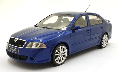 Modelos Otto escala 1/18 resina OT478 - Skoda Octavia RS 2.0 TSFI - Racing Blue Foto 1 de 4