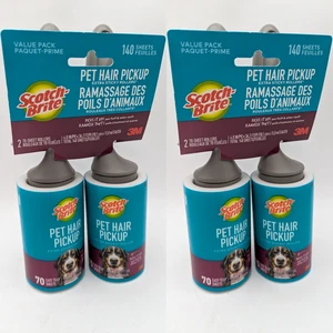 (4 ROTOLI) 3m Rullo per pelucchi per peli di animali domestici - 70 fogli per rullo - Foto 1 di 2