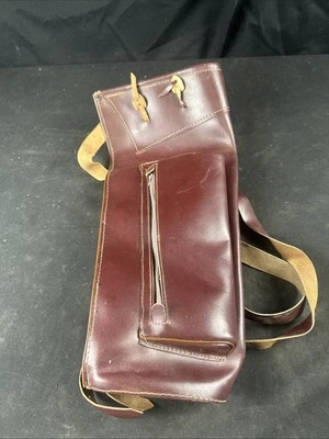 Vintage Herter’s Farbenglas archery bag For Arrows and Quiver Burgundy - Image 1 of 4